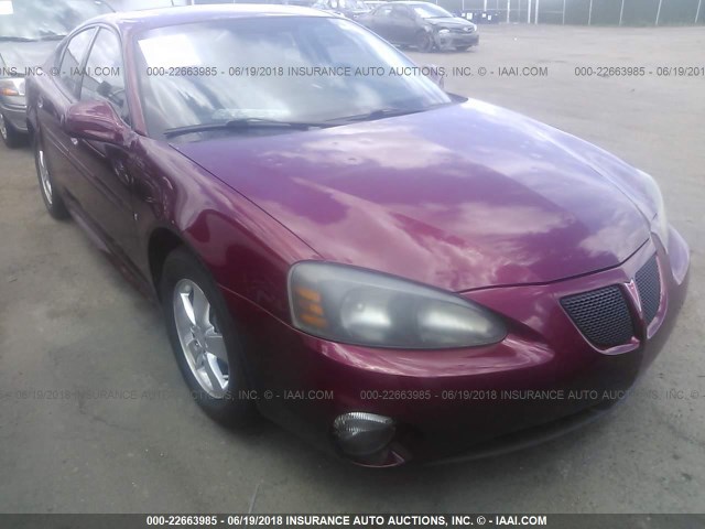 2G2WP552781178215 - 2008 PONTIAC GRAND PRIX MAROON photo 1