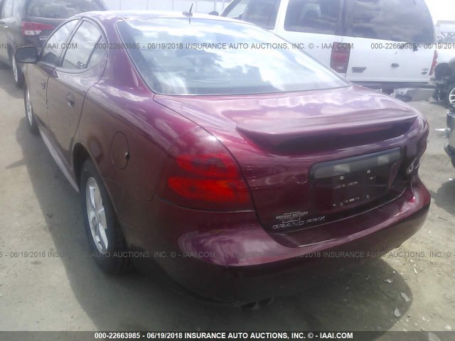 2G2WP552781178215 - 2008 PONTIAC GRAND PRIX MAROON photo 3