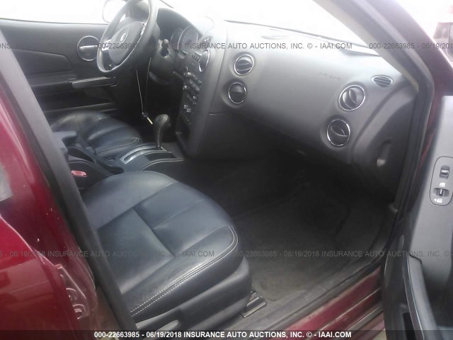 2G2WP552781178215 - 2008 PONTIAC GRAND PRIX MAROON photo 5