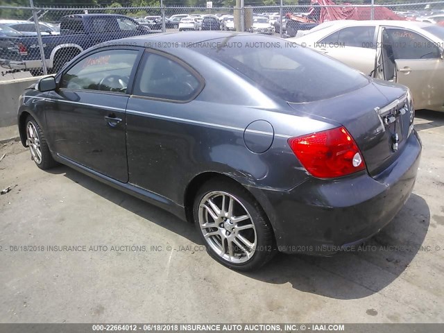 JTKDE167450027053 - 2005 TOYOTA SCION TC 蓝色 照片 3