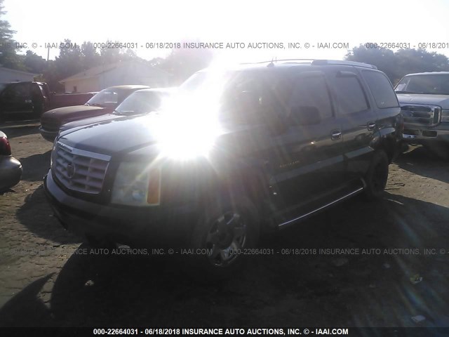 1GYEK63N05R125457 - 2005 CADILLAC ESCALADE LUXURY BLUE photo 2