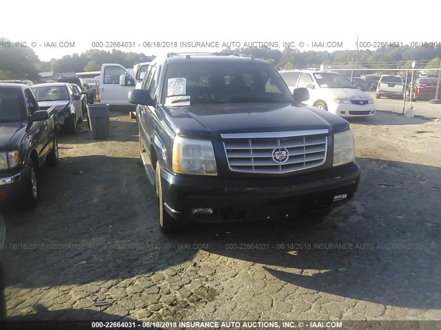 1GYEK63N05R125457 - 2005 CADILLAC ESCALADE LUXURY BLUE photo 6