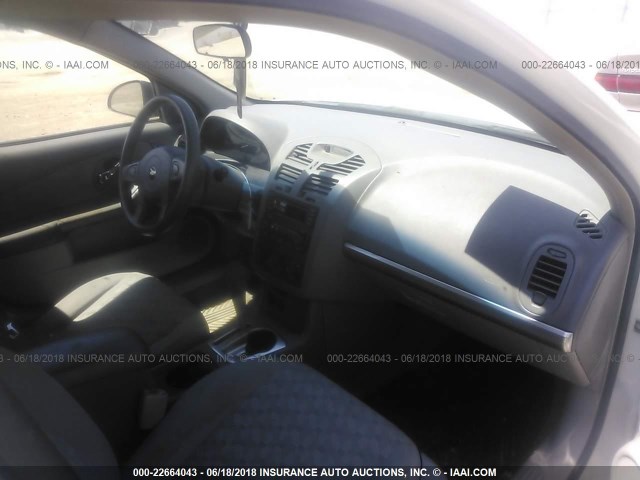 1G1ZT54895F247025 - 2005 CHEVROLET MALIBU LS თეთრი ფოტო 5