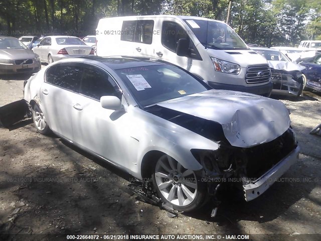 JTHCH96S260018560 - 2006 LEXUS GS GENERATION 200 300 SILVER photo 1