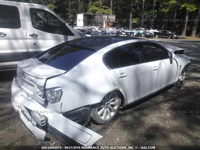 JTHCH96S260018560 - 2006 LEXUS GS GENERATION 200 300 SILVER photo 4