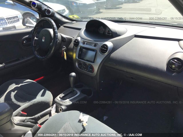 1G8AW12F34Z154448 - 2004 SATURN ION LEVEL 3 BLACK photo 5