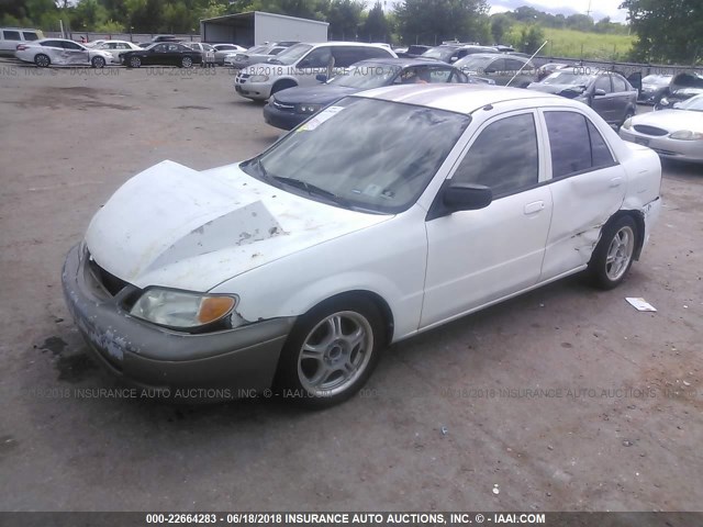 JM1BJ225910430668 - 2001 MAZDA PROTEGE LX/ES 白色 照片 2