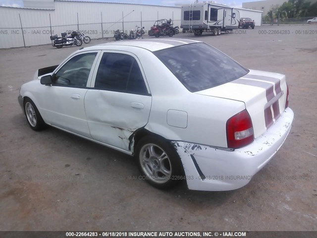 JM1BJ225910430668 - 2001 MAZDA PROTEGE LX/ES 白色 照片 3