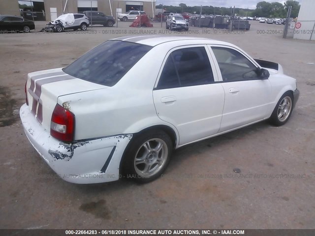 JM1BJ225910430668 - 2001 MAZDA PROTEGE LX/ES 白色 照片 4