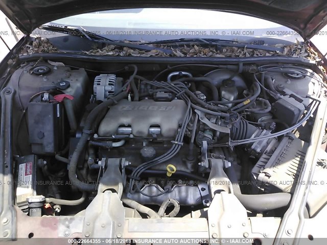 1G2WK52J33F121067 - 2003 PONTIAC GRAND PRIX SE ბურგუნდია ფოტო 10