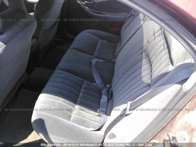 1G2WK52J33F121067 - 2003 PONTIAC GRAND PRIX SE ბურგუნდია ფოტო 8