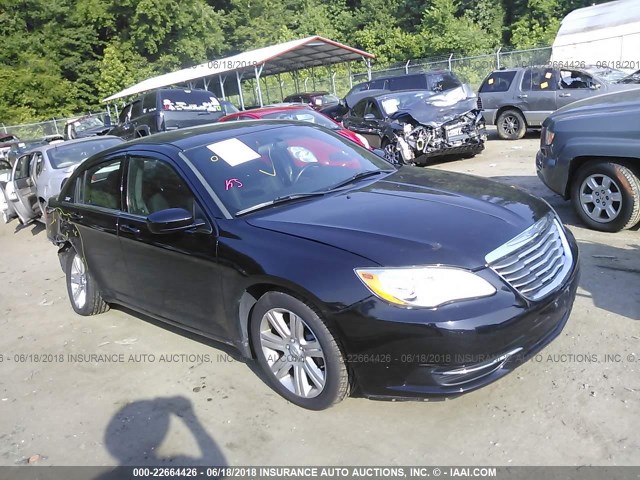 1C3CCBBB2DN735946 - 2013 CHRYSLER 200 TOURING BLACK photo 1