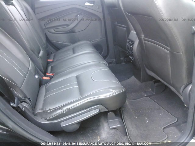 1FMCU9J99DUB15368 - 2013 FORD ESCAPE TITANIUM BLACK photo 8