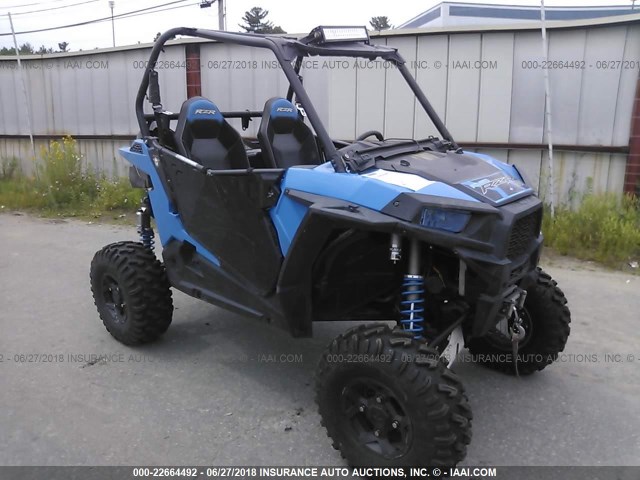 4XAVBE873HB686444 - 2017 POLARIS RZR S 900 EPS BLUE photo 1