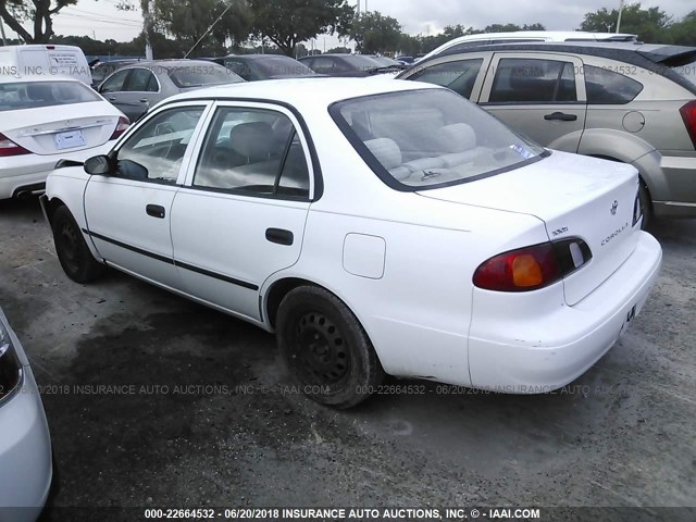 2T1BR12E5XC136167 - 1999 TOYOTA COROLLA VE/CE/LE 白色 照片 3