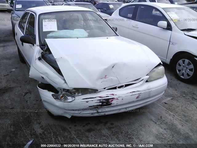 2T1BR12E5XC136167 - 1999 TOYOTA COROLLA VE/CE/LE 白色 照片 6