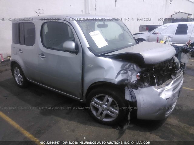 JN8AZ2KR7BT212949 - 2011 NISSAN CUBE S/SL/KROM SILVER photo 1