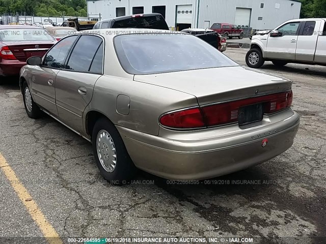 2G4WY55J811233756 - 2001 BUICK CENTURY LIMITED TAN photo 3