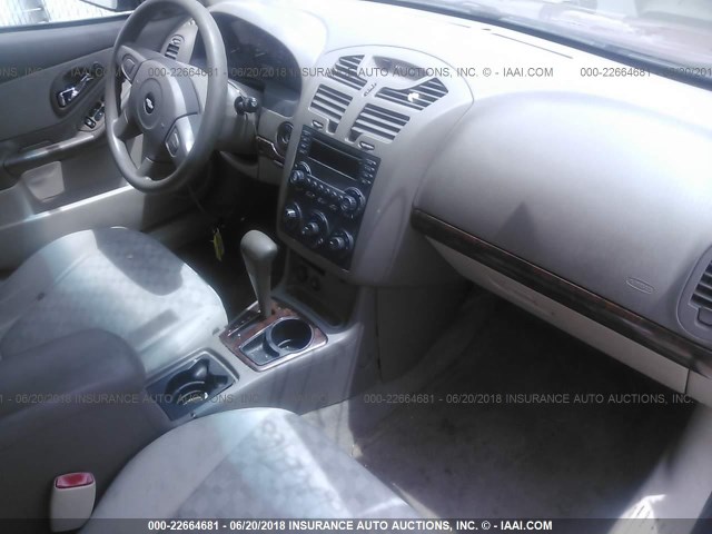 1G1ZT54855F139842 - 2005 CHEVROLET MALIBU LS 红色 照片 5