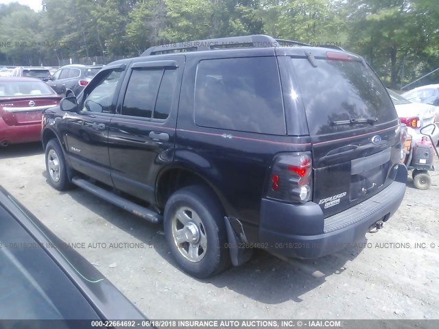 1FMZU72E85ZA49460 - 2005 FORD EXPLORER XLS/XLS SPORT BLACK photo 3