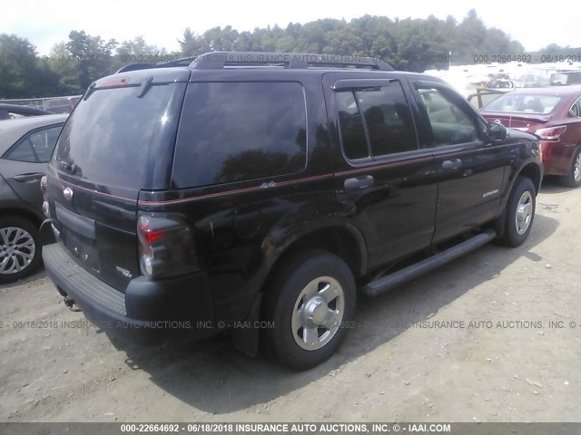 1FMZU72E85ZA49460 - 2005 FORD EXPLORER XLS/XLS SPORT BLACK photo 4