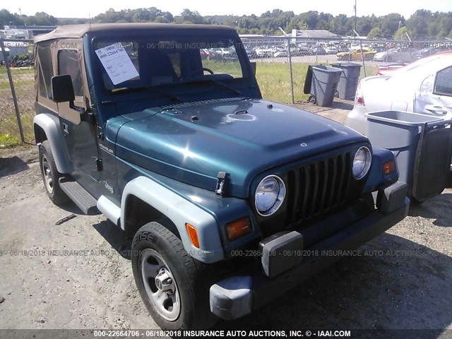 1J4FY29P9VP528045 - 1997 JEEP WRANGLER / TJ SE GREEN photo 6