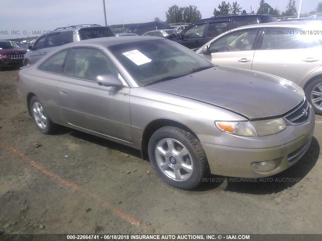 2T1CF22P4XC143986 - 1999 TOYOTA CAMRY SOLARA SE/SLE BEIGE photo 1