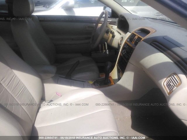 2T1CF22P4XC143986 - 1999 TOYOTA CAMRY SOLARA SE/SLE ბეჟი ფოტო 5