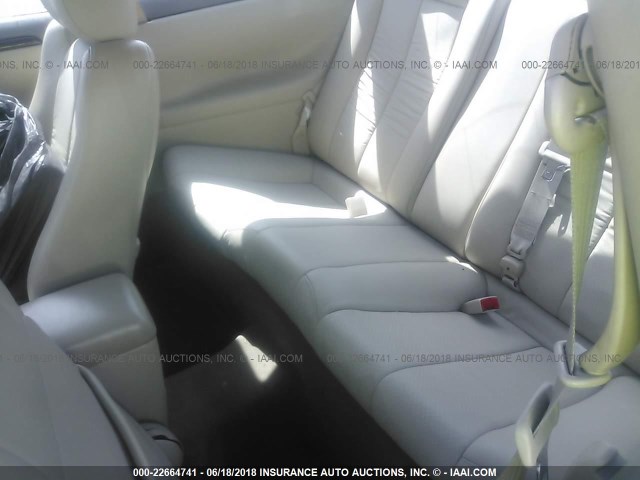 2T1CF22P4XC143986 - 1999 TOYOTA CAMRY SOLARA SE/SLE ბეჟი ფოტო 8