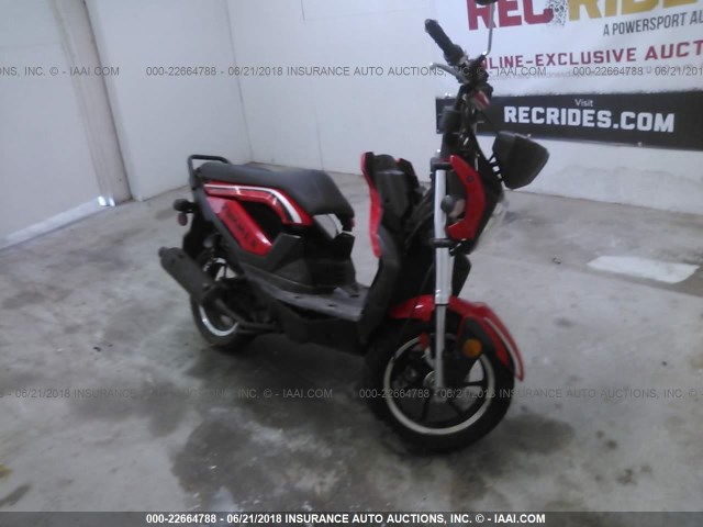 L9NTEACU2F1000718 - 2015 TAO TAO MOPED  RED photo 1