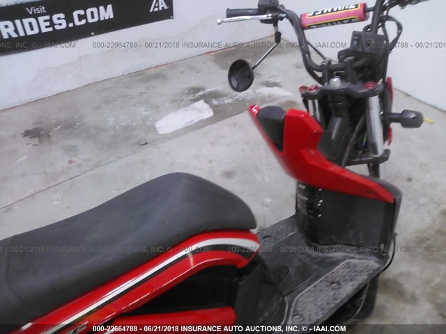 L9NTEACU2F1000718 - 2015 TAO TAO MOPED  RED photo 5