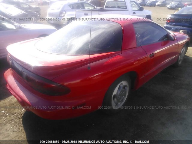 2G2FS22S7R2236918 - 1994 PONTIAC FIREBIRD RED photo 4