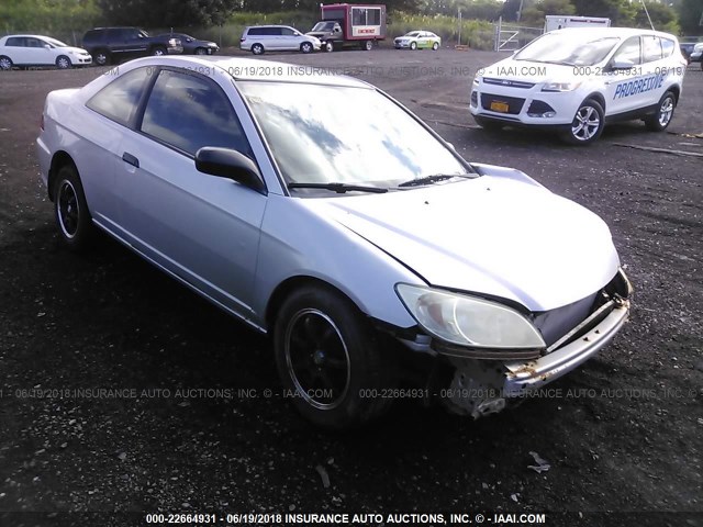 1HGEM22195L004776 - 2005 HONDA CIVIC DX VP Gümüş foto 1