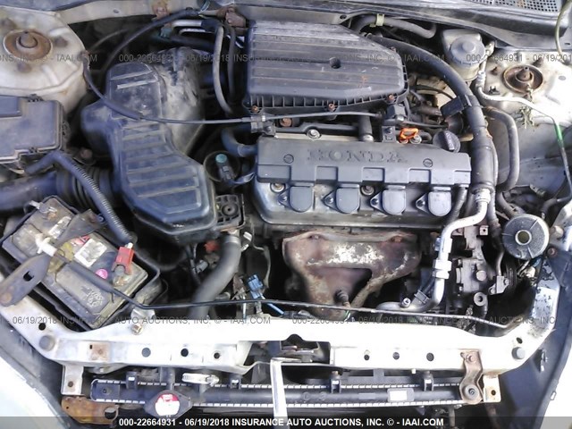 1HGEM22195L004776 - 2005 HONDA CIVIC DX VP Gümüş foto 10