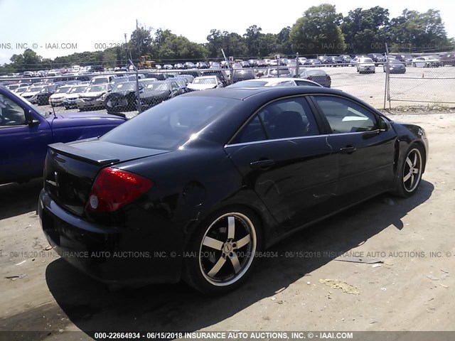 1G2ZM577774209612 - 2007 PONTIAC G6 GTP BLACK photo 4