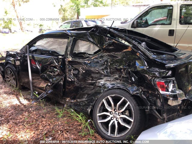 JTKJF5C72E3086533 - 2014 TOYOTA SCION TC შავი ფოტო 3