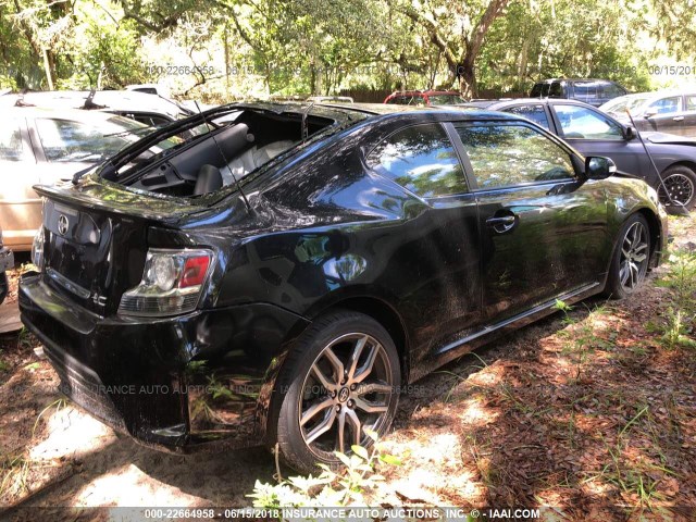 JTKJF5C72E3086533 - 2014 TOYOTA SCION TC შავი ფოტო 4