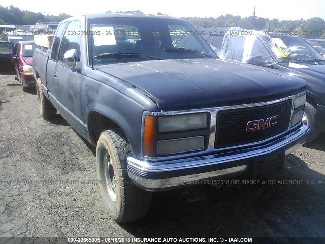 1GTEK19KXRE550512 - 1994 GMC SIERRA K1500 BLACK photo 6