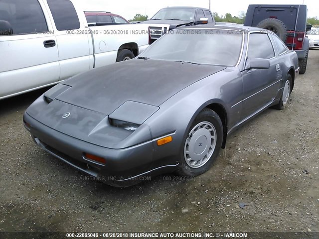 JN1HZ16S8JX202829 - 1988 NISSAN 300ZX 2+2 GRAY photo 2