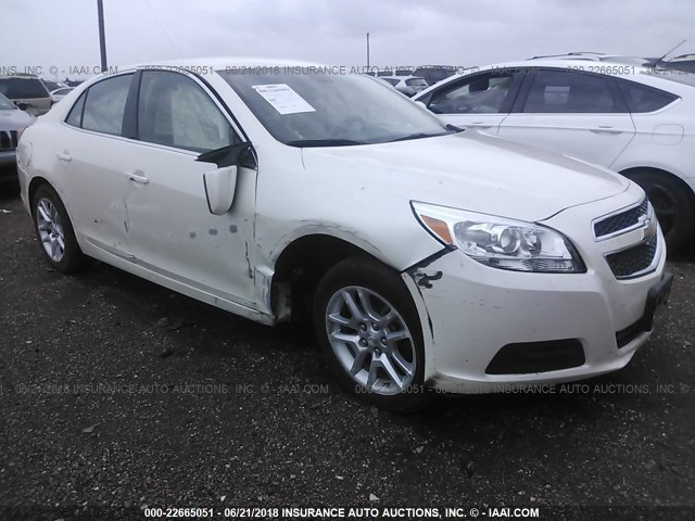 1G11D5SR2DF292523 - 2013 CHEVROLET MALIBU 1LT თეთრი ფოტო 1