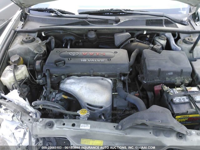 4T1BE32K55U032092 - 2005 TOYOTA CAMRY LE/XLE/SE Gümüş foto 10