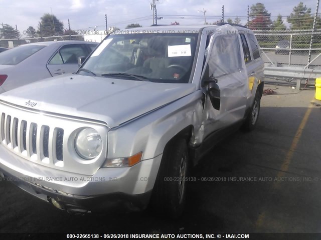 1C4NJPBB8CD619016 - 2012 JEEP PATRIOT SPORT 灰色 照片 6