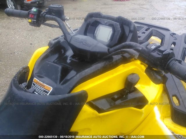 3JBLGCK14EJ000981 - 2014 CAN-AM OUTLANDER 500 DPS YELLOW photo 5