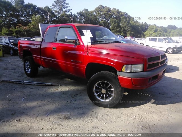 3B7HF13Z4VG759920 - 1997 DODGE RAM 1500 RED photo 1