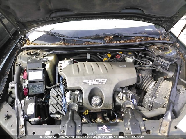 2G1WX15K729228505 - 2002 CHEVROLET MONTE CARLO SS მწვანე ფოტო 10