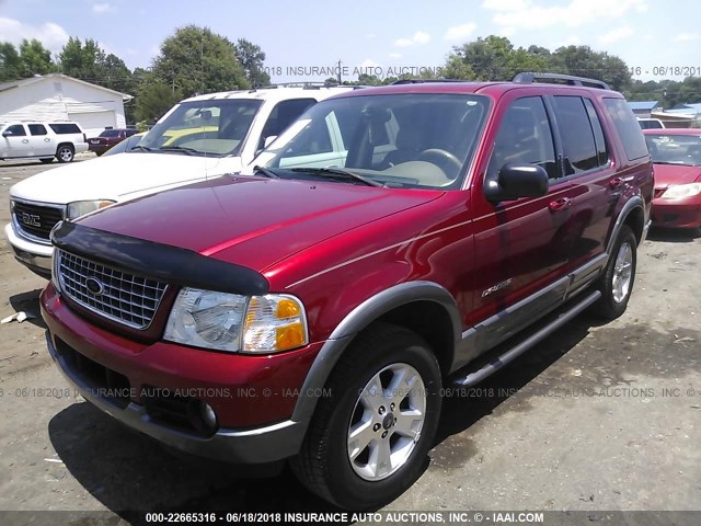 1FMZU63K24UA06436 - 2004 FORD EXPLORER XLT/XLT SPORT/NBX 红色 照片 2