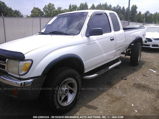 4TASM92N5XZ511666 - 1999 TOYOTA TACOMA XTRACAB PRERUNNER თეთრი ფოტო 2