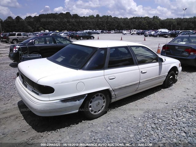 1MELM50U1RA631119 - 1994 MERCURY SABLE GS WHITE photo 4