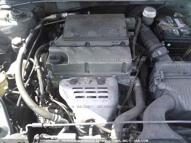 4A3AB36F97E078797 - 2007 MITSUBISHI GALANT ES GRAY photo 10