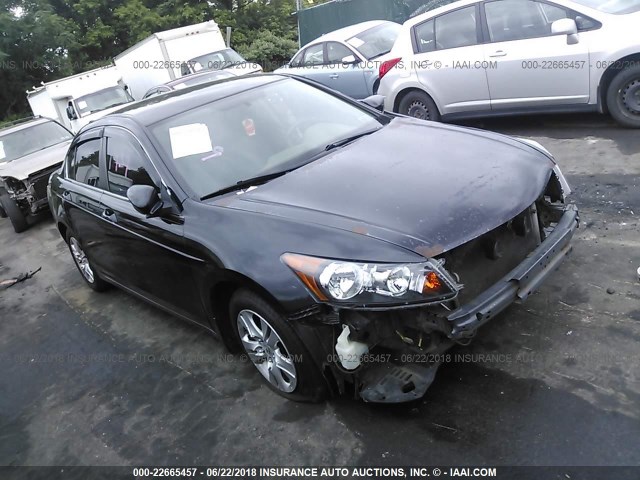 1HGCP26438A045925 - 2008 HONDA ACCORD LXP BLACK photo 1